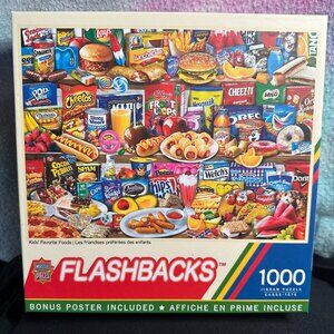 Kids Favorite Foods - 1000 Piece Puzzle